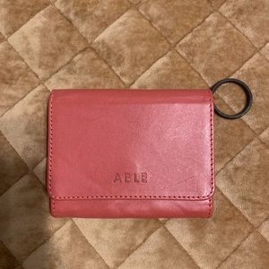 Red Mini Wallet from Able